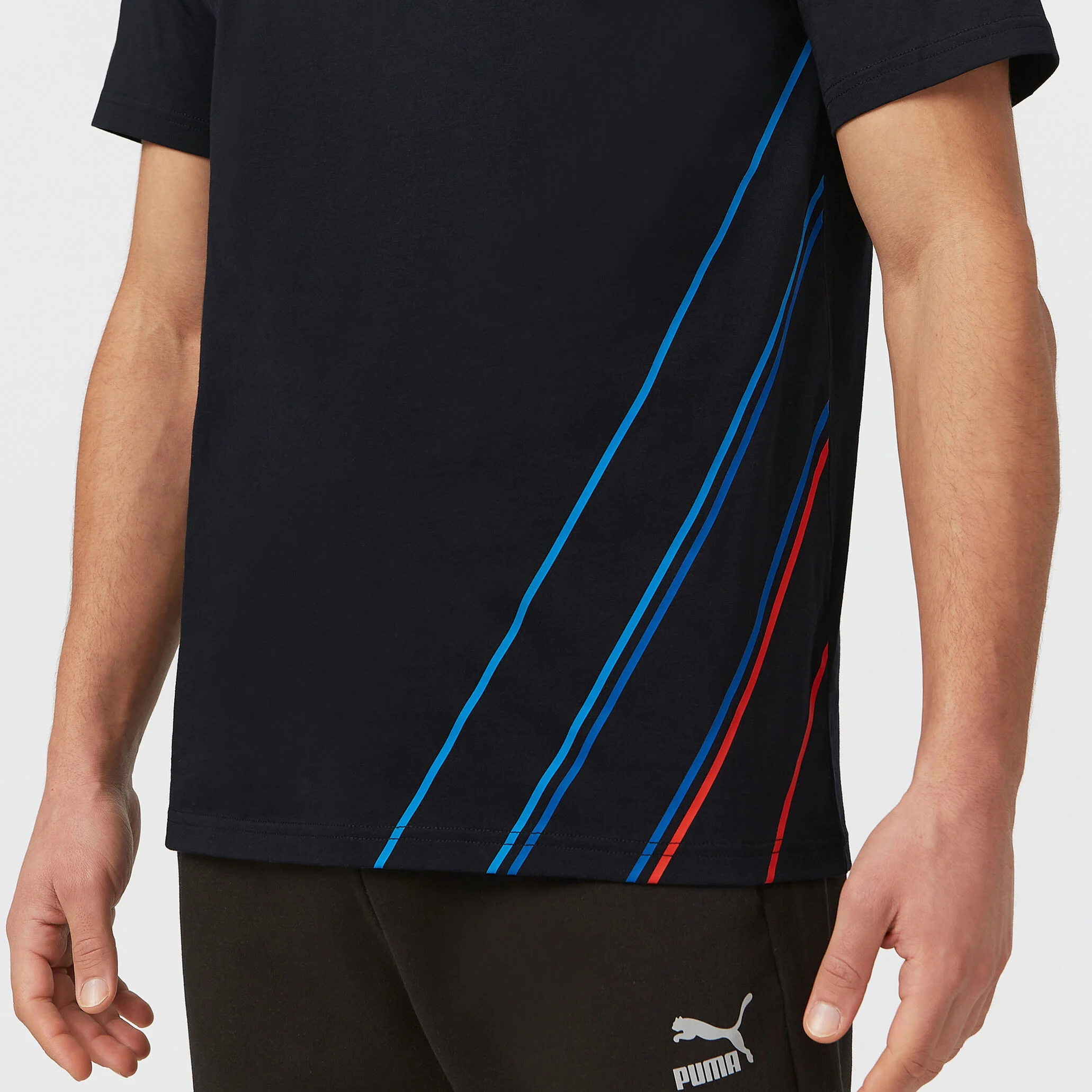 BMW MMS TEAM TEE ANTHRACITE - Imagen 5