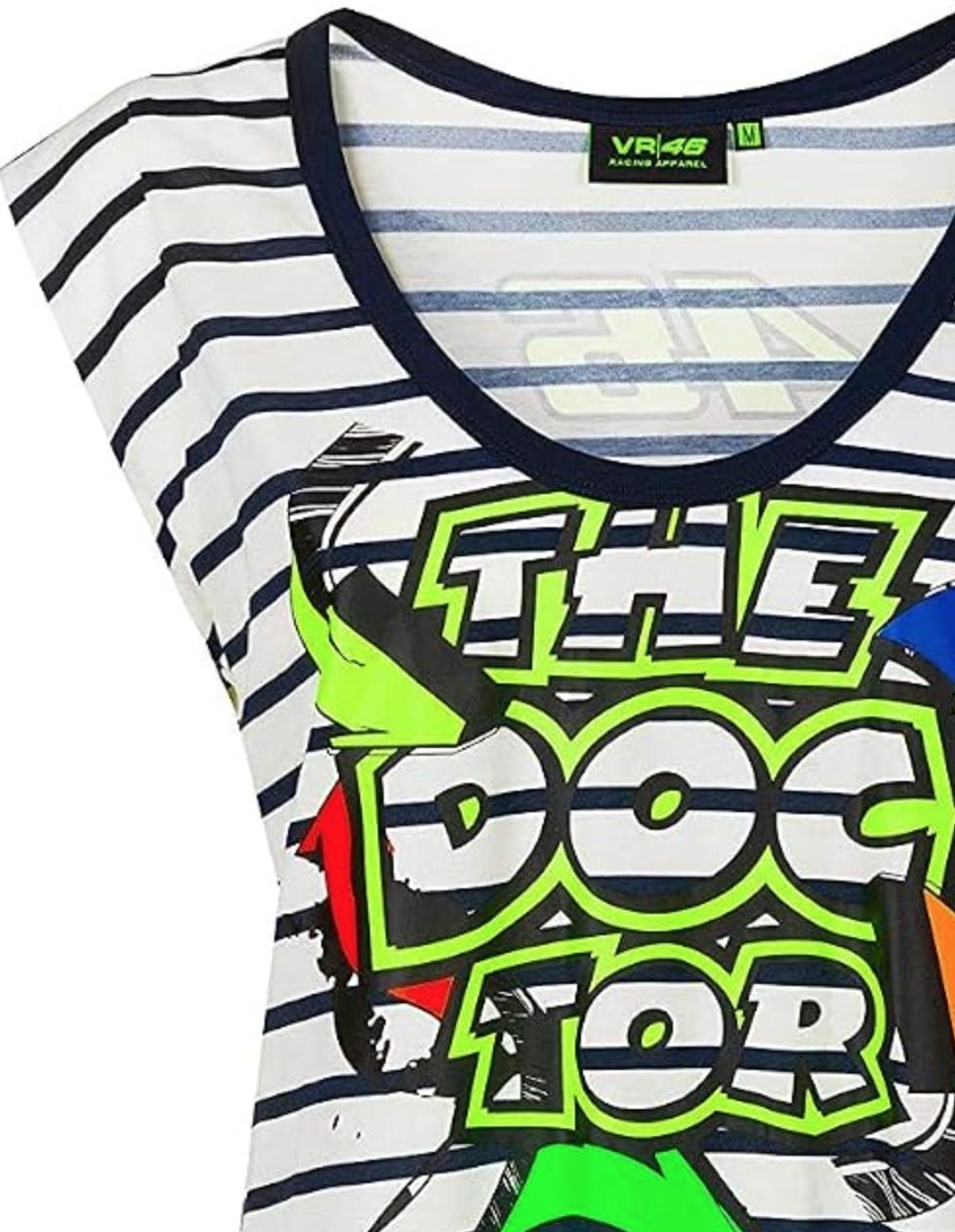 VR46 THE DOCTOR" WOMENS T-SHIRT MULTICOLOR - Imagen 5