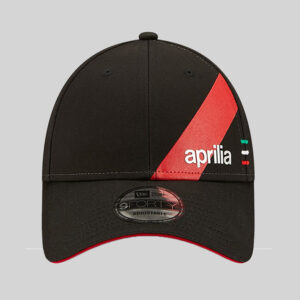 APRILIA RACING TEAM  FLAWLESS STRIPE CAP  BLACK