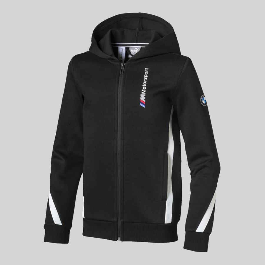 thumbnail image 2 of Regatta Men's BMW M Sport Waterproof Hooded Fleece-Lined Jacket - Dover Model 2 of 4