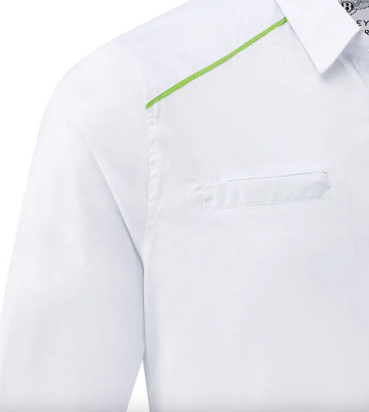 BENTLEY MOTORSPORT RACING TEAM SHIRT LONG SLEEVE WHITE - Imagen 3