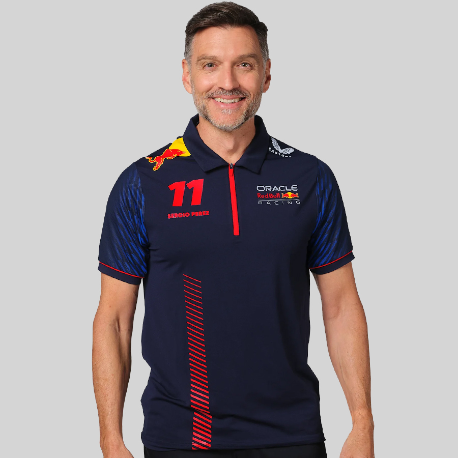 ORACLE RED BULL RACING DRIVER POLO MENS CHECO PEREZ #11 – Gp Store Latam
