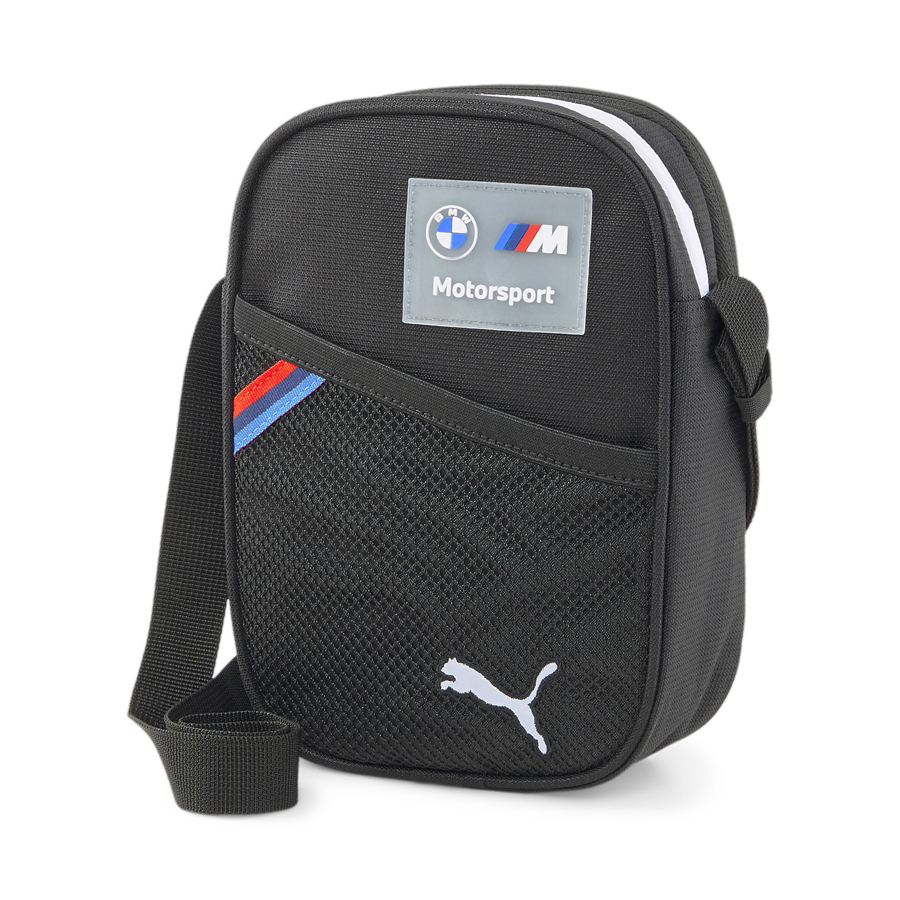 Sacoche pour ordinateur portable 16 (Noir) BMW Nylon Blue Stripe - Bagagerie - Maroquinerie