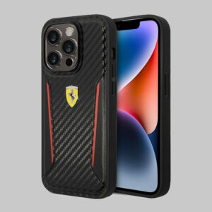 GP_STORE_LATAM_FEHCP14LNPYK_FERRARI-IPHONE-14-PRO-CARBON-CASE-BLACK