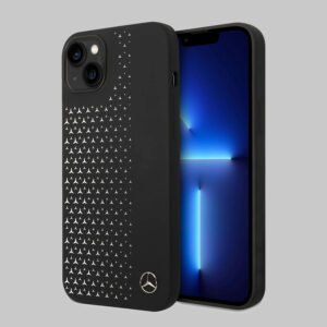 GP_STORE_LATAM_MEHCP14M8SMHRK_MERCEDES-BENZ-IPHONE-14-PLUS-SILICONE-BLACK-CASE-GRADIENT-STAR-PATTERN-HORIZONTA