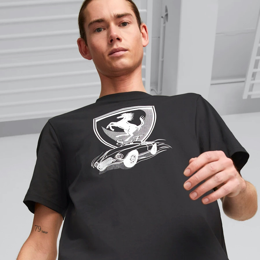 FERRARI RACE BIG SHIELD TONAL / ML – Gp Store Latam