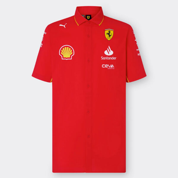 SCUDERIA FERRARI TEAM SHIRT 2024 – Gp Store Latam