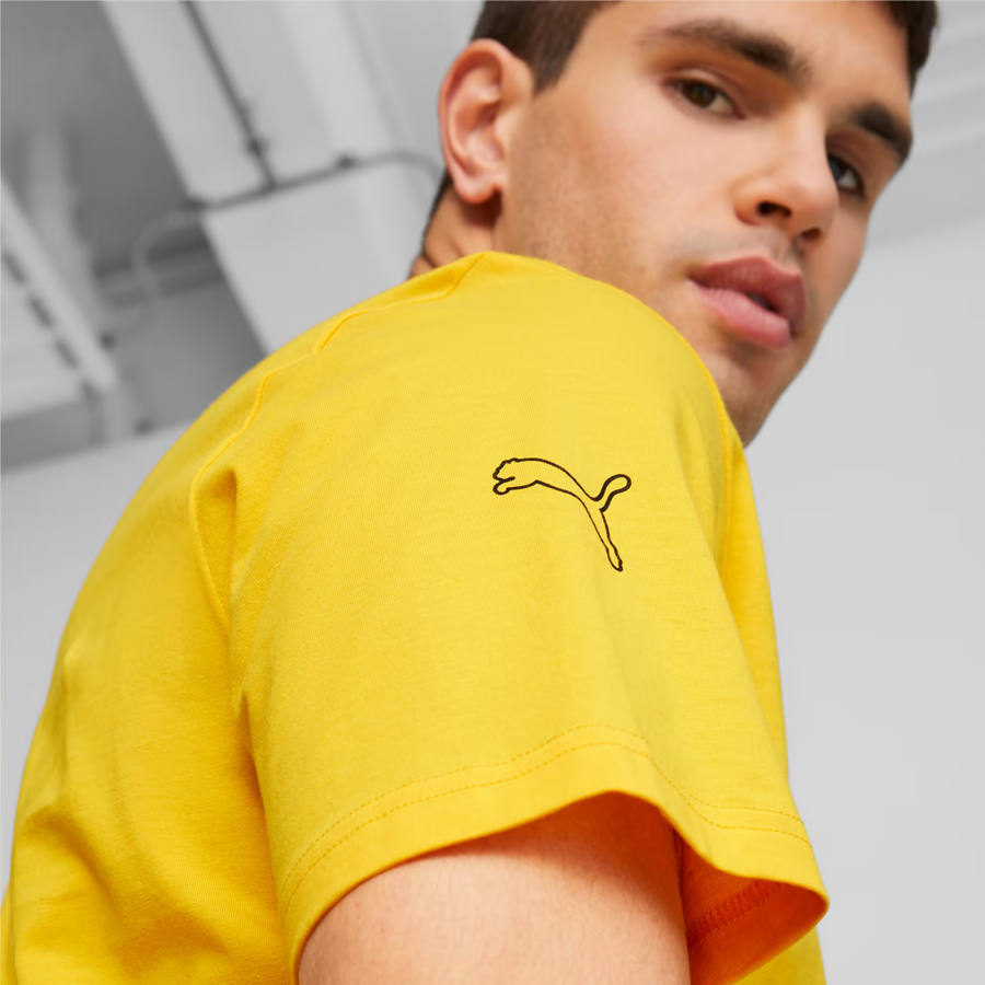 TIENDA-DE-FORMULA-1-621026-06-PORSCHE-LEGACY-GRAPHIC-TEE-YELLOW