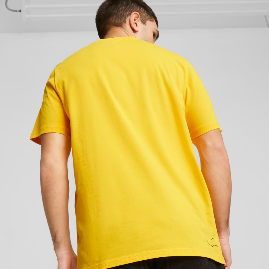 TIENDA-DE-FORMULA-1-621026-06-PORSCHE-LEGACY-GRAPHIC-TEE-YELLOW