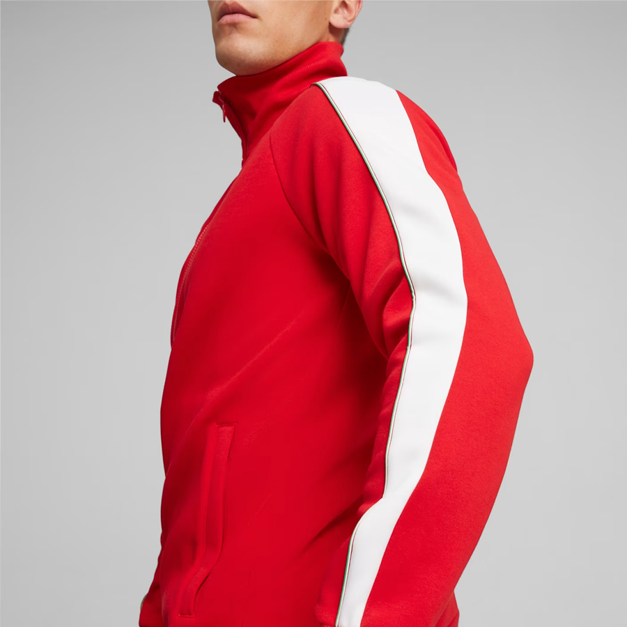 FERARI RACE ICONIC T7 JKT PUMA ROSSO CORSA CHAQUETA – Gp Store Latam