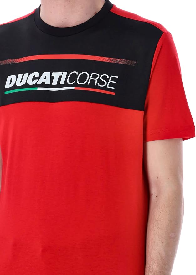 DU2336002M DUCATI CORSE MAN T-SHIRT RED - Imagen 7