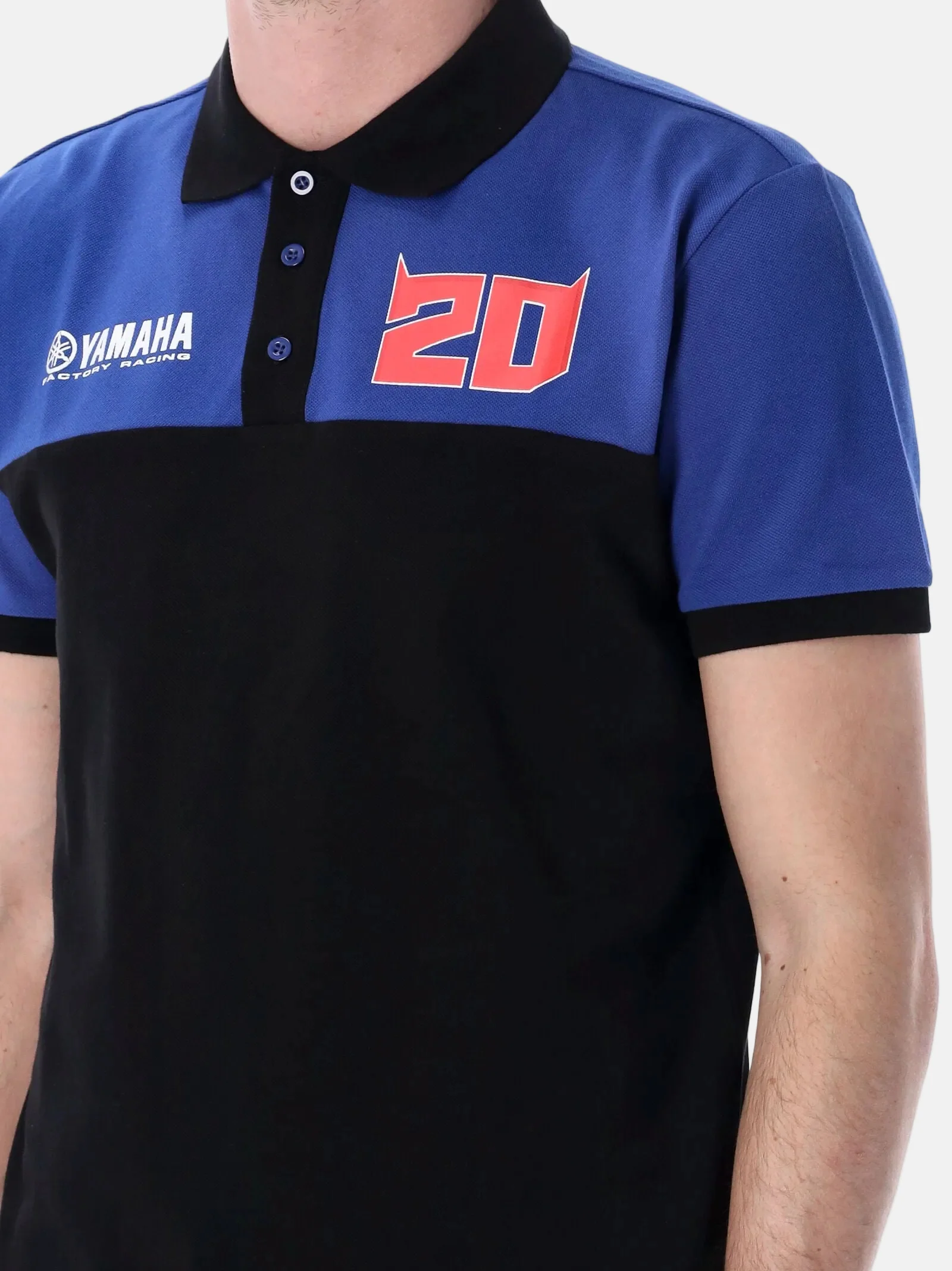 YAMAHA FATORY RACING QUARTARARO DUAL #20 POLO MULTICOLOR - Imagen 4