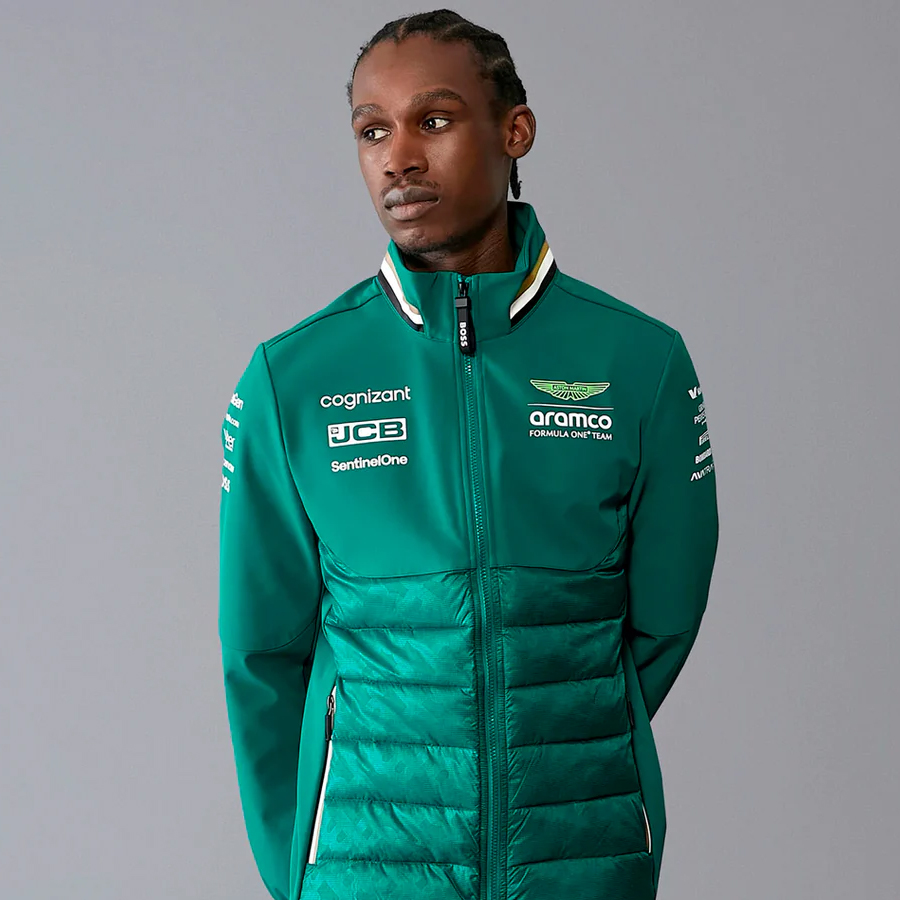 ASTON MARTIN F1 TEAM HYBRID JACKET GREEN – Gp Store Latam