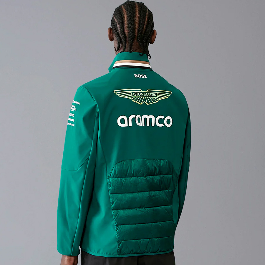 ASTON MARTIN F1 TEAM HYBRID JACKET GREEN – Gp Store Latam