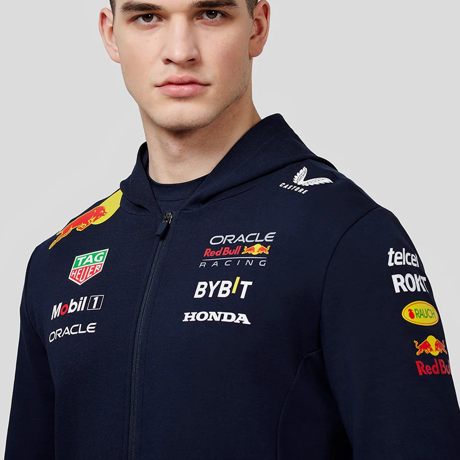 ORACLE REDBULL RACING MENS TEAM FULL ZIP HOODIE NIGHT SKY – Gp Store Latam