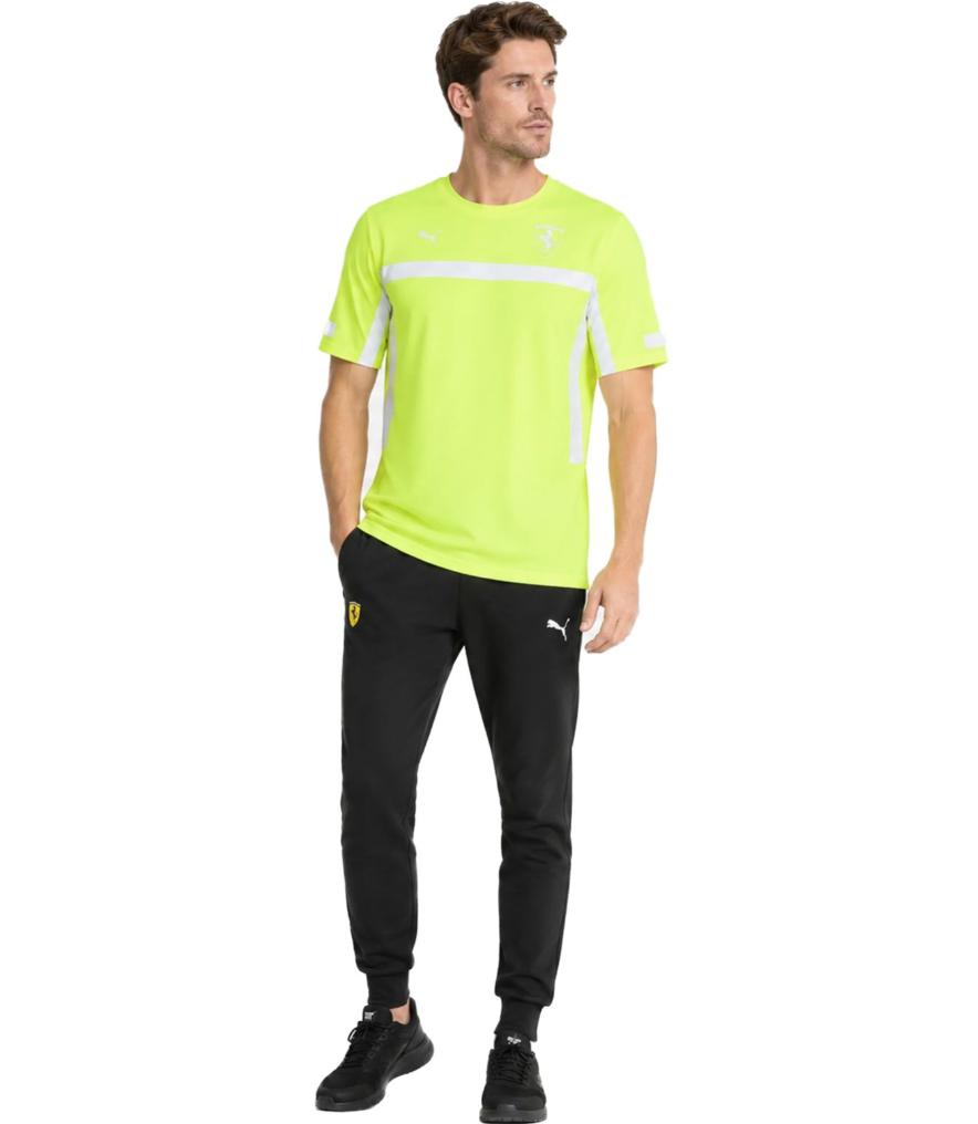 SCUDERIA FERRARI TEAM SETUP TEE YELLOW ALERT 2024 - Imagen 5