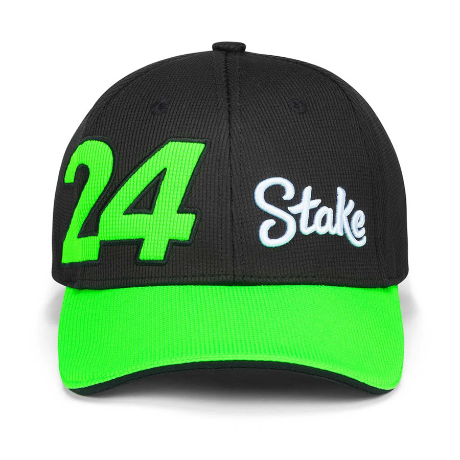 TIENDA-DE-FORMULA-1-MOTORSPORT-MOTO-GP-U905114444-B10-STAKE-SAUBER-KICK-F1-TEAM-OFFICIAL-ZHOU-24-CAP-2024