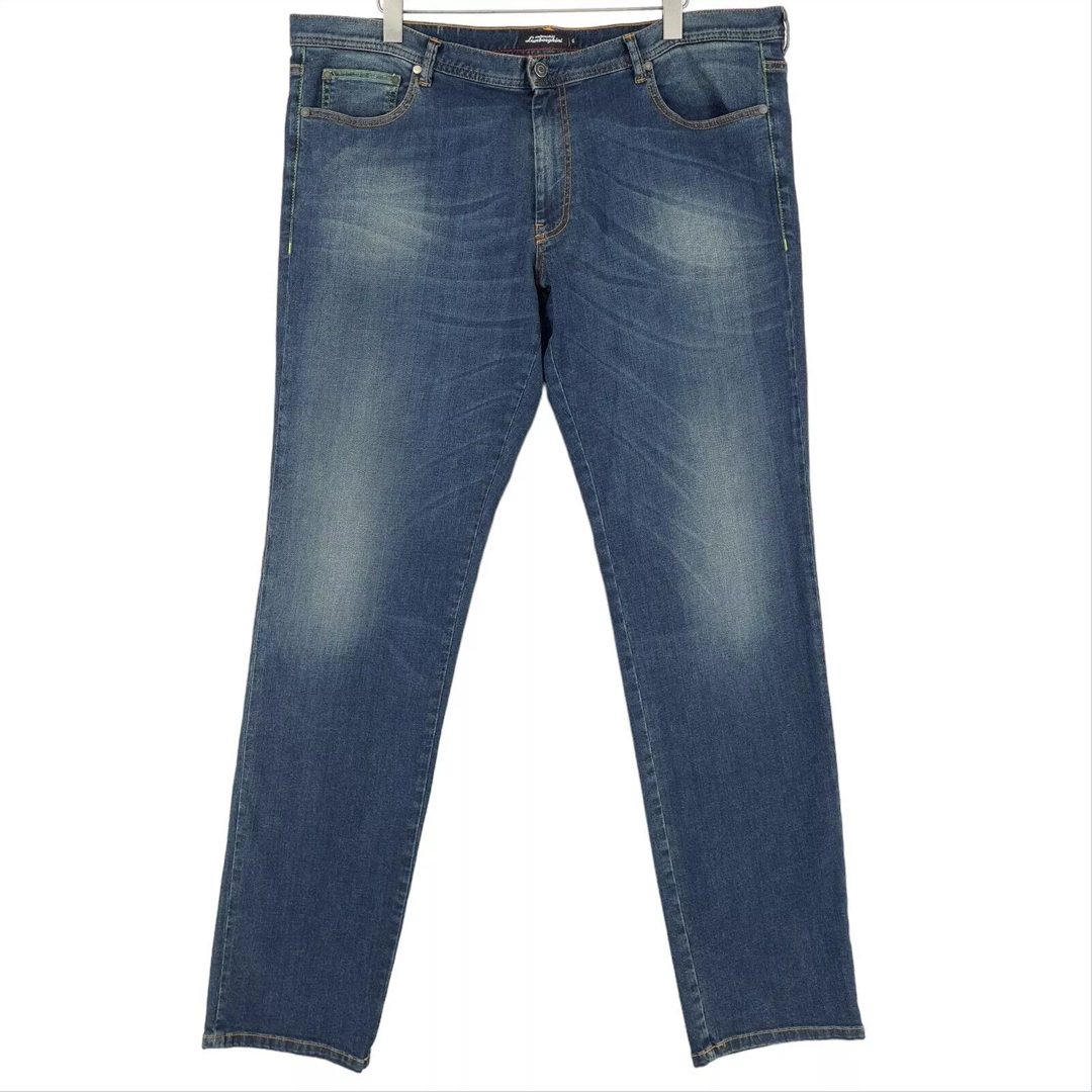 TIENDA-DE-FORMULA-1-MOTORSPORT-MOTO-GP-MENS-DENIM-REGULAR-FIT-LIGHT-WASH-LAMBORGHINI-90108666CU002M