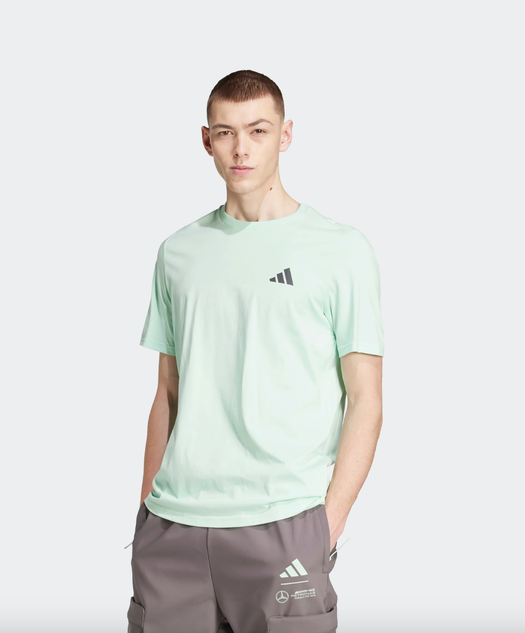 ADIDAS MAPF1 POWER GFX TEE JUNIOR GREEN FOREST