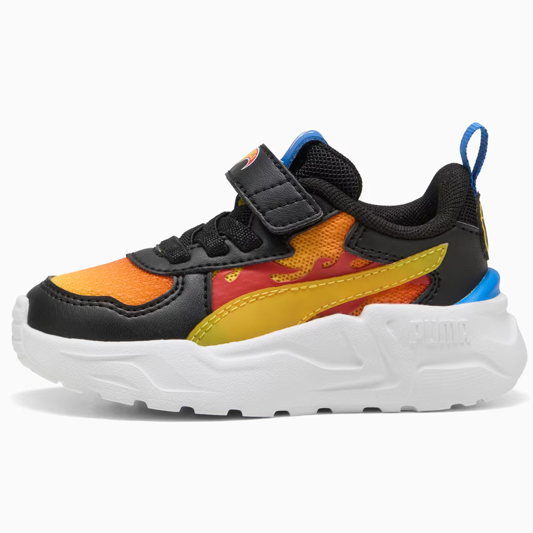 TIENDA-DE-FORMULA-1-MOTORSPORT-MOTO-GP-401408-01-PUMA-TRINITY-LITE-HOT-WHEELS-AC-INF-BLACK-MAPLE-SYRUP-RED