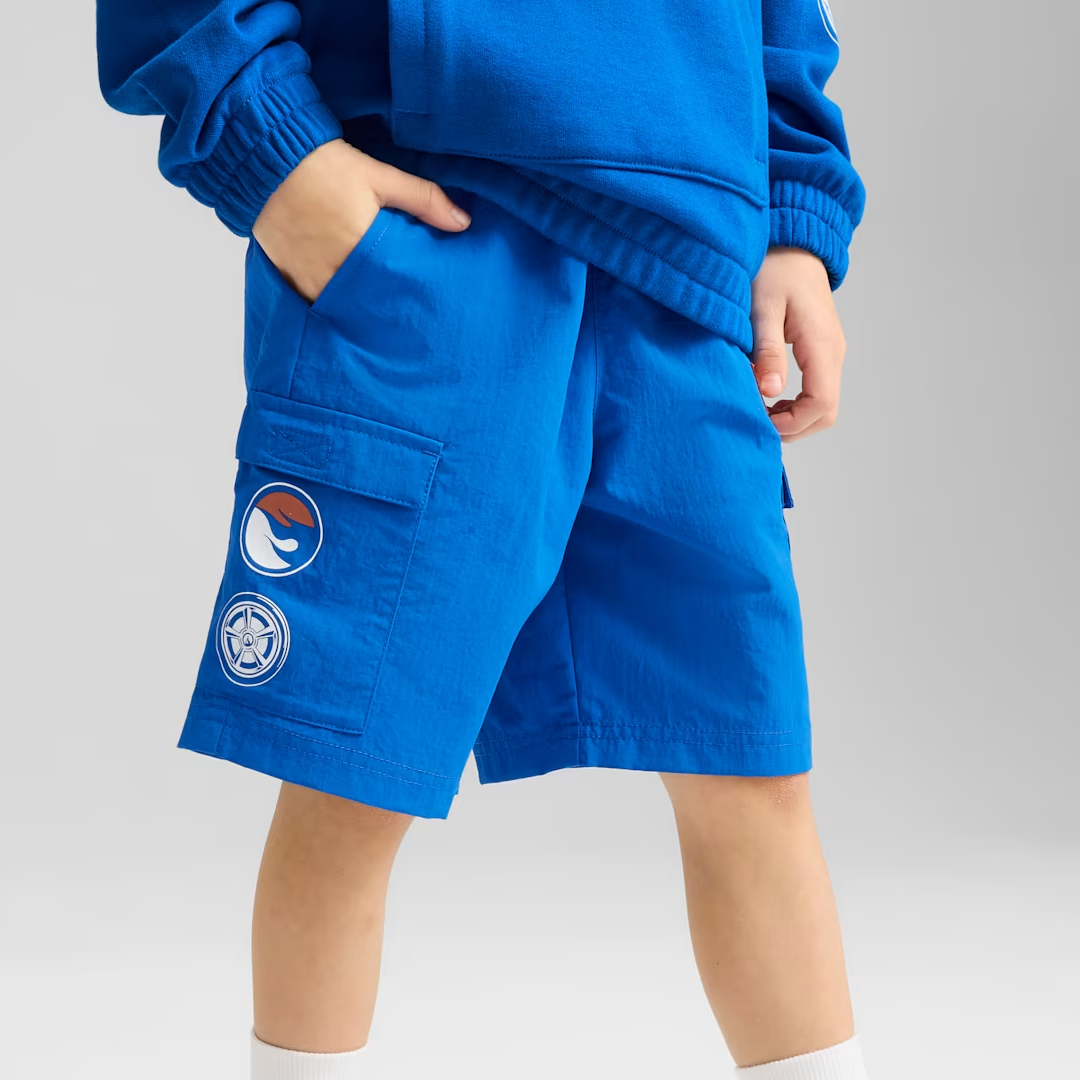 TIENDA-DE-FORMULA-1-MOTORSPORT-MOTO-GP-630076-58-PUMA-X-HOT-WHEELS-SHORT-BLUE-TEAM-ROYAL