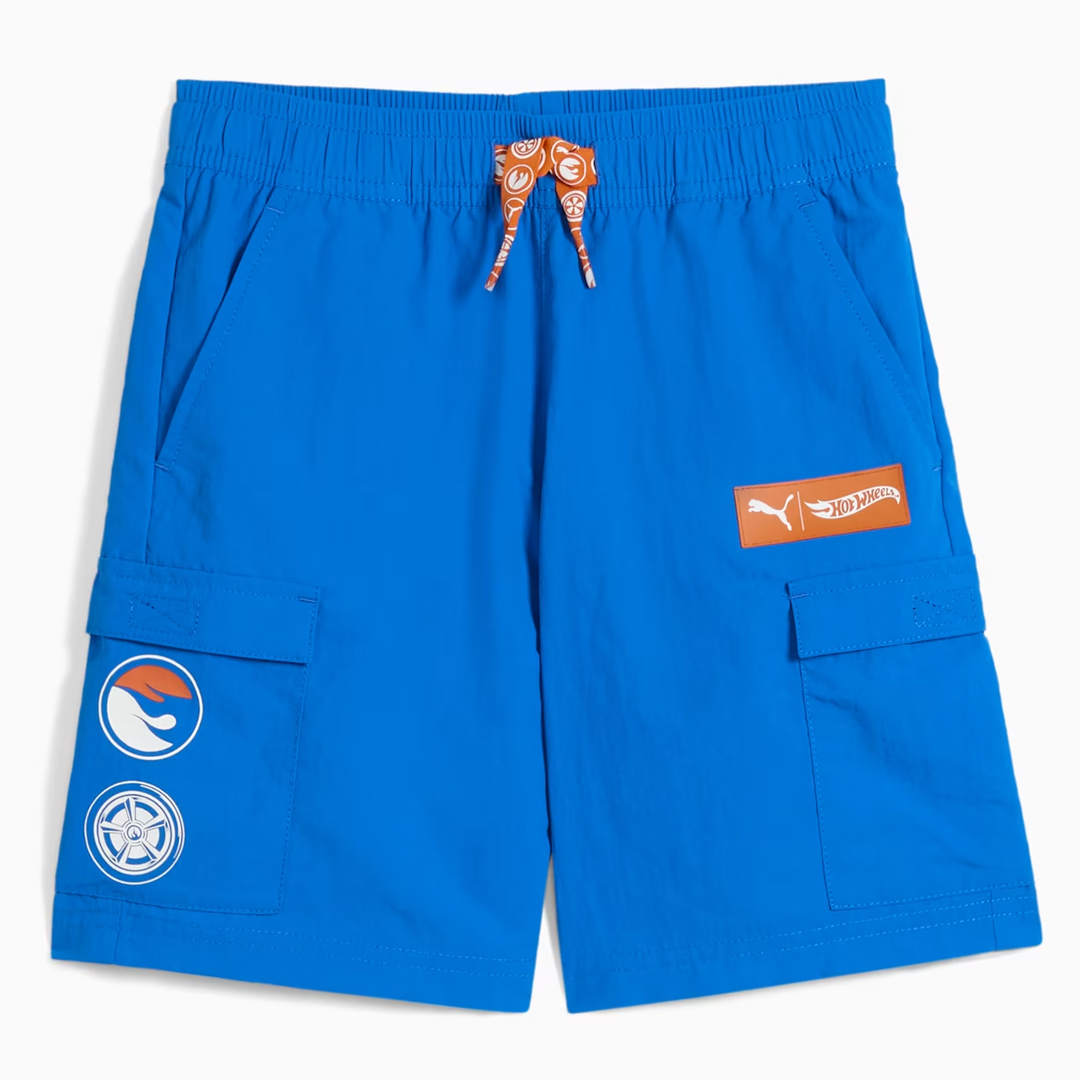 TIENDA-DE-FORMULA-1-MOTORSPORT-MOTO-GP-630076-58-PUMA-X-HOT-WHEELS-SHORT-BLUE-TEAM-ROYAL
