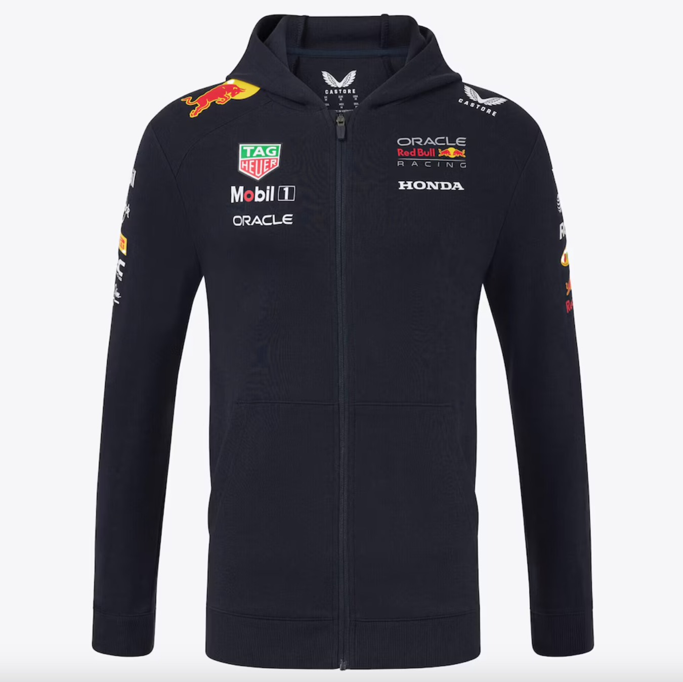 RED BULL RACING TEAM FULL-ZIP HOODIE 2025 - Imagen 6