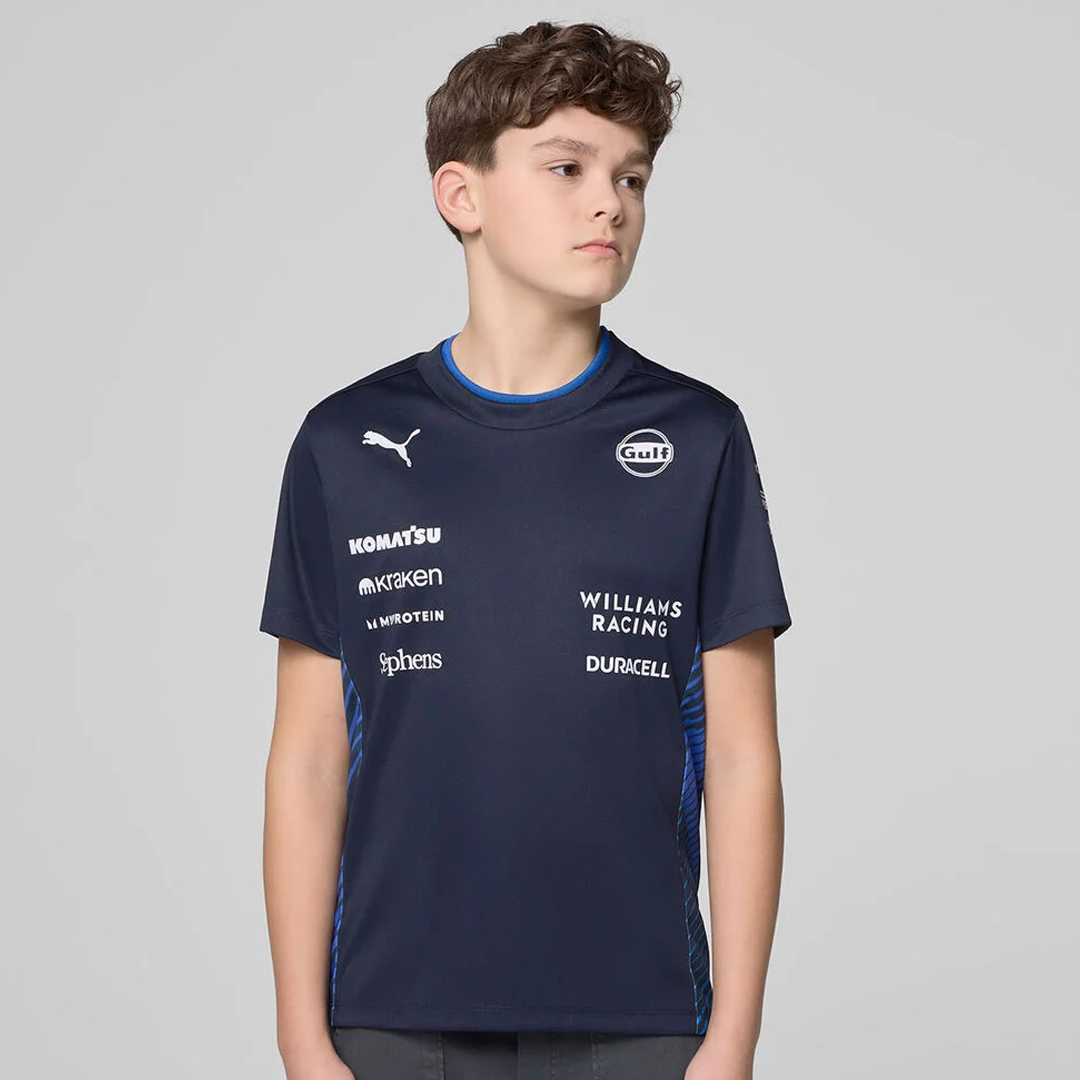 TIENDA-DE-FORMULA-1-MOTORSPORT-MOTO-GP-701235940-001-WILLIAMS-RACING-F1-2025-KIDS-TEAM-T-SHIRT-YOUTH-NAVY