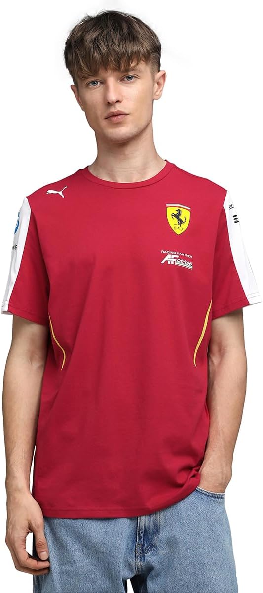 SCUDERIA FERRARI LMH REPLICA MEN'S T-SHIRT 2025