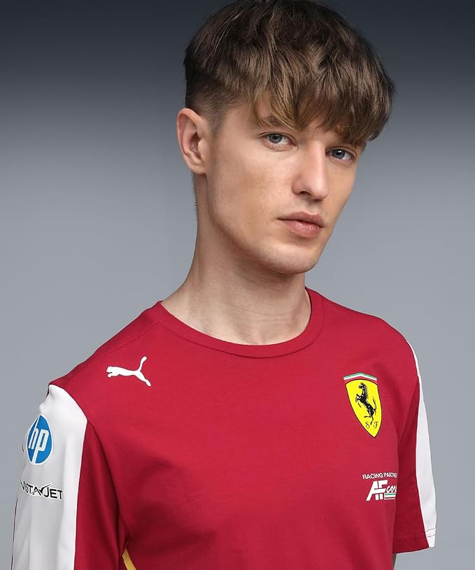 SCUDERIA FERRARI LMH REPLICA MEN'S T-SHIRT 2025 - Imagen 5