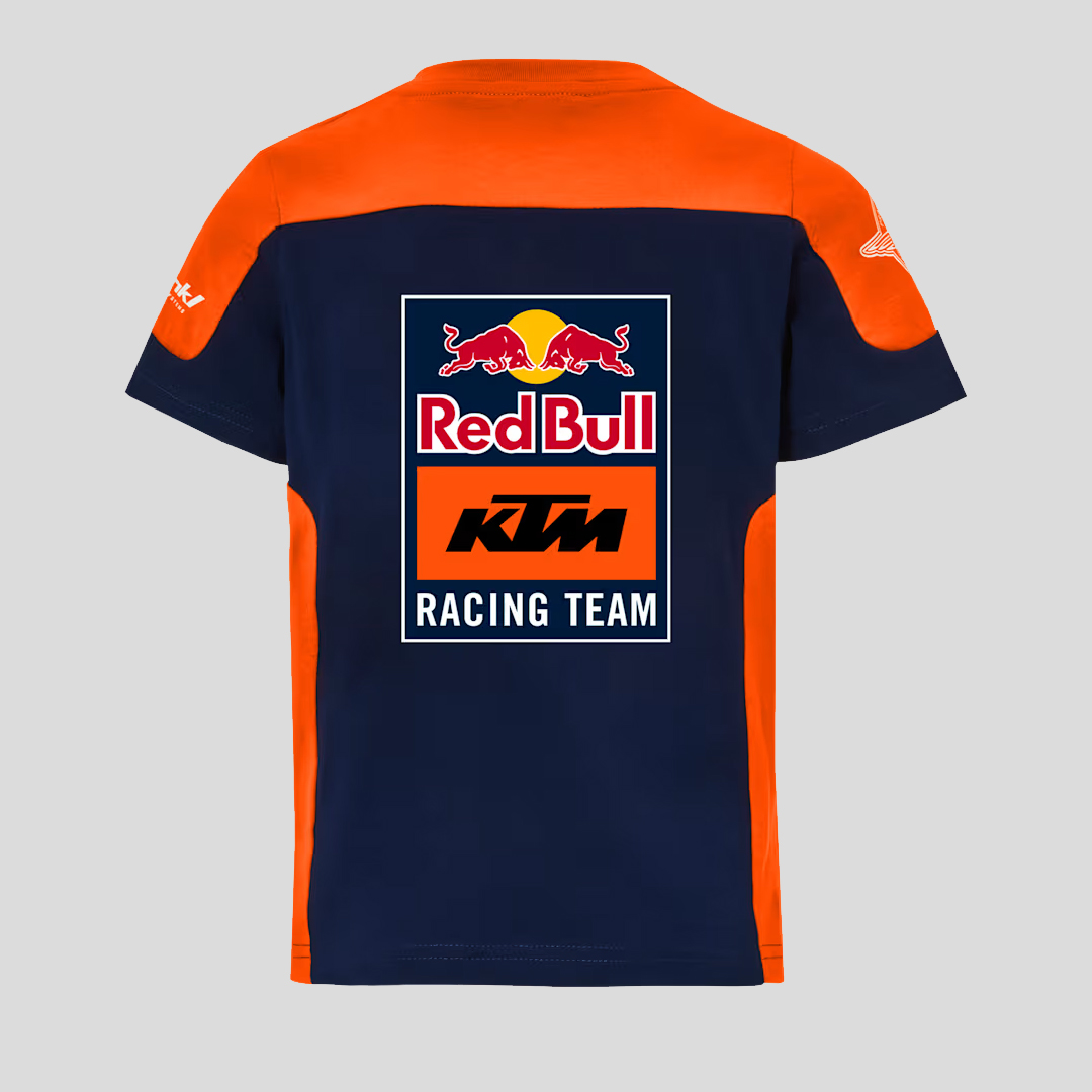 TIENDA-DE-FORMULA-1-MOTORSPORT-MOTO-GP-KTM24070-KTM-REDBULL-RACING-TEAM-KIDS-TEE-NAVY-2025