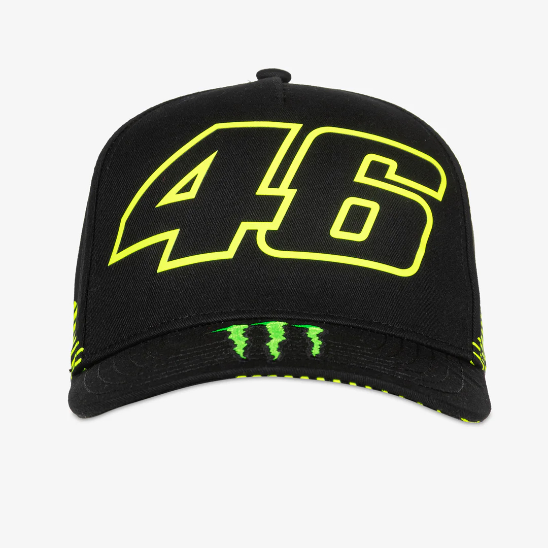 TIENDA-DE-FORMULA-1-MOTORSPORT-MOTO-GP-MOMCA530504-VALENTINO-ROSSI-46-DUAL-MONSTER-46-MAN-MID-VISOR-CAP-BLACK-2025