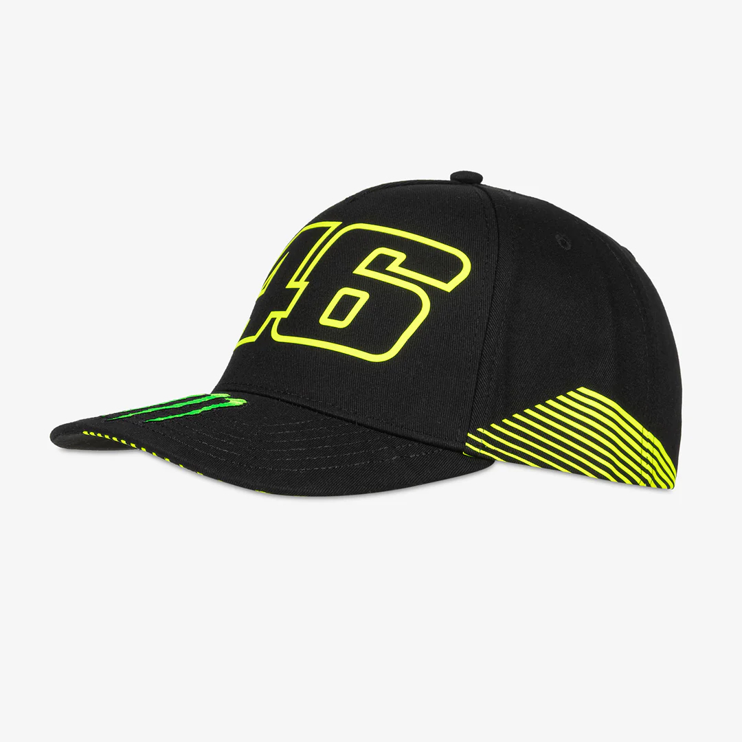 TIENDA-DE-FORMULA-1-MOTORSPORT-MOTO-GP-MOMCA530504-VALENTINO-ROSSI-46-DUAL-MONSTER-46-MAN-MID-VISOR-CAP-BLACK-2025