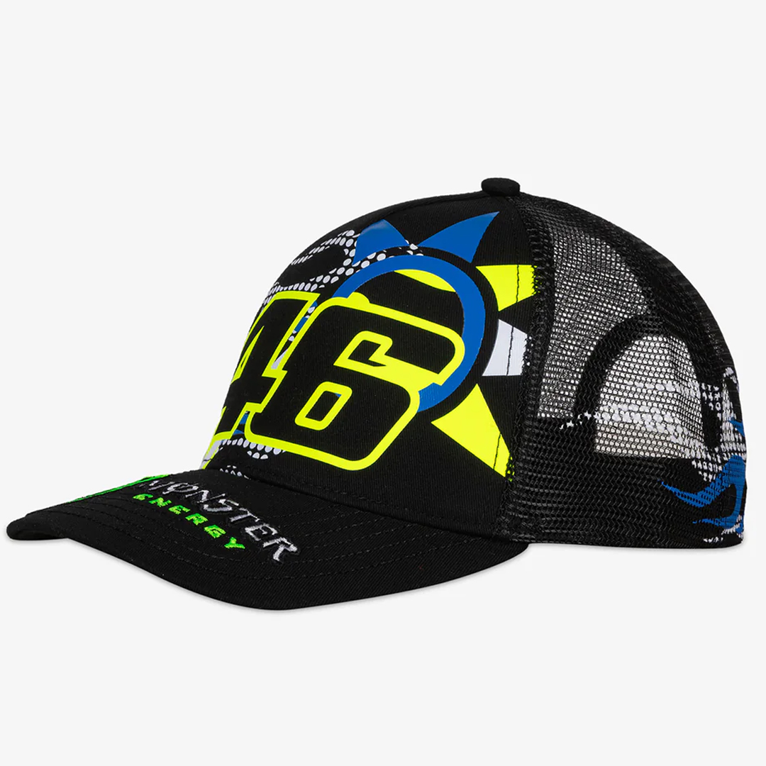 TIENDA-DE-FORMULA-1-MOTORSPORT-MOTO-GP-MOMCA530604-VALENTINO-ROSSI-46-DUAL-MONSTER-46-MAN-MID-VISOR-TRUCKER-BLACK-2025