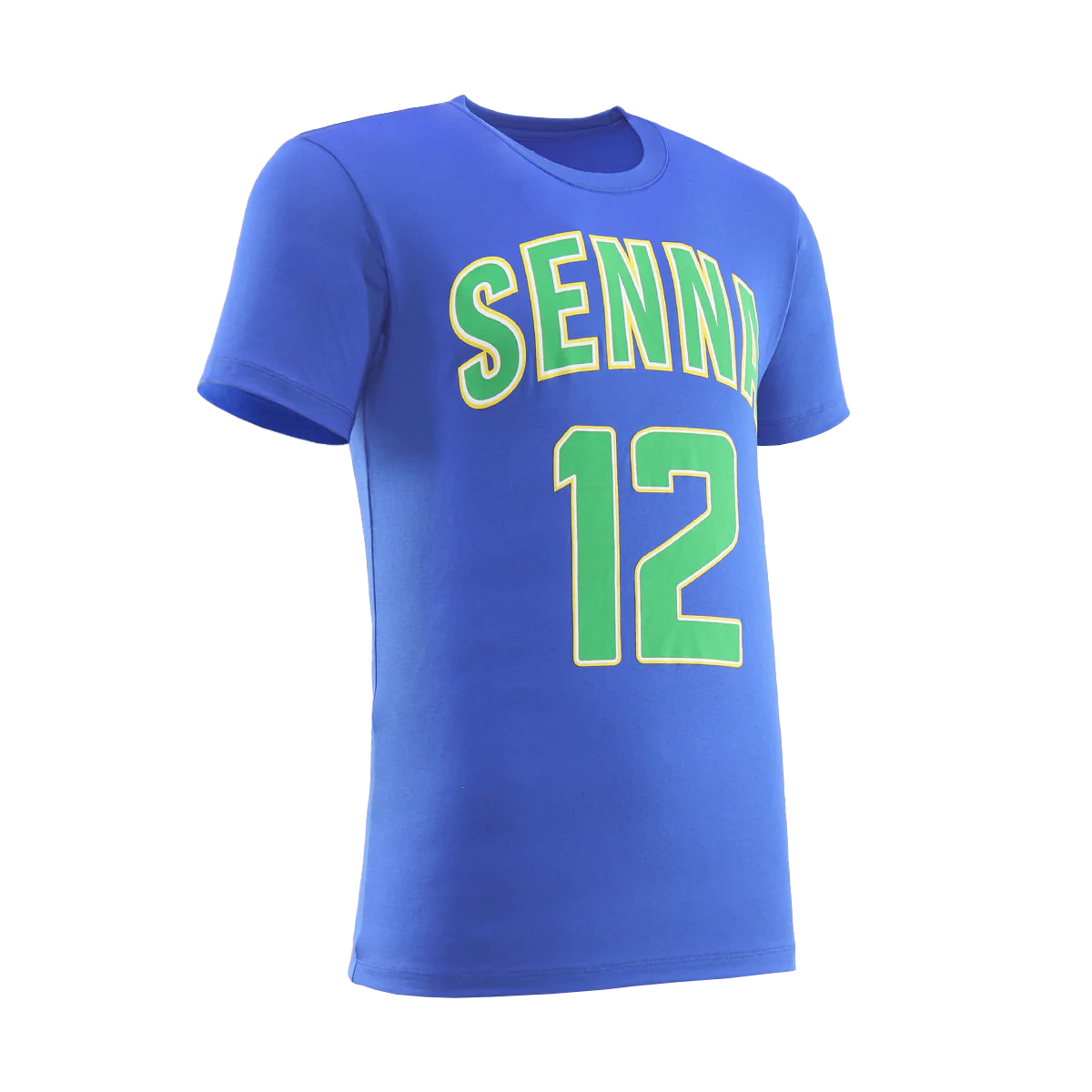 AYRTON SENNA COLLEGIATE TEE MENS BLUE 2025 - Imagen 4
