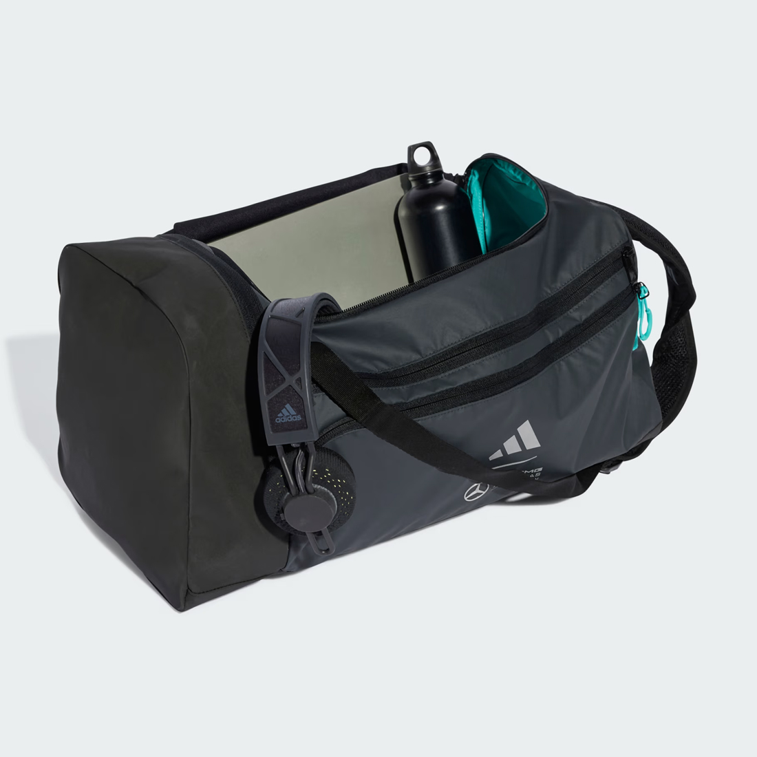 TIENDA-DE-FORMULA-1-MOTORSPORT-MOTO-GP-JX6467-MAPF1-ADIDAS-FW-HYBRID-DUFFEL-BAG-BLACK-2025
