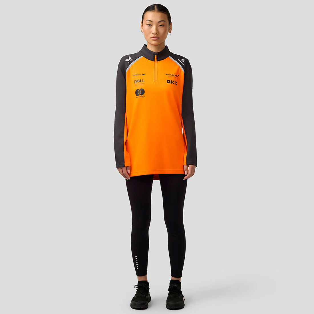 TIENDA-DE-FORMULA-1-MOTORSPORT-MOTO-GP-TU9919-088-McLAREN-F1-TEAM-QUARTER-ZIP-TOP-UNISEX-AUTUMN-GLORY-2025