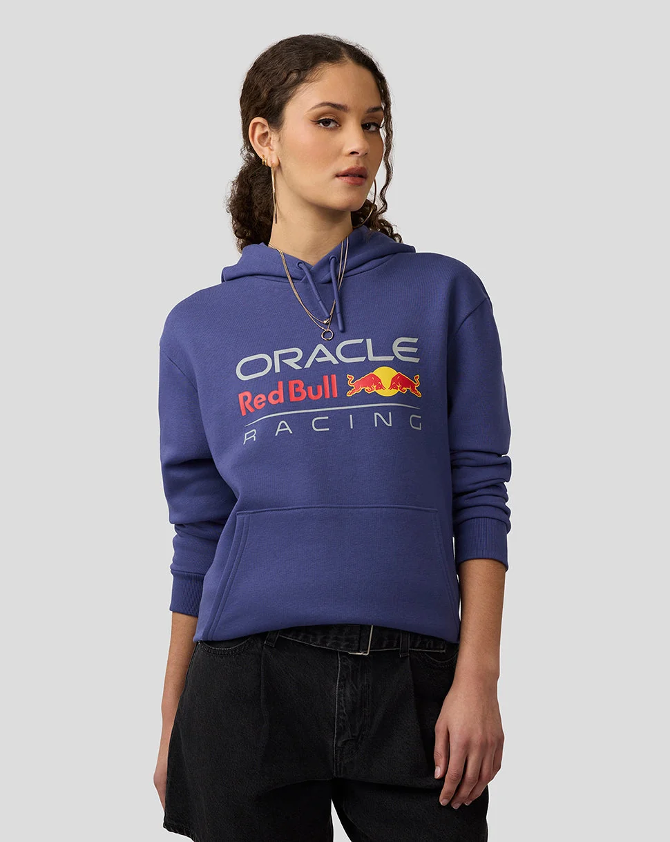 REDBULL RACING LARGE FRONT LOGO HOODIE UNISEX SKIPPER BLUE 2025 - Imagen 7