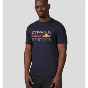 REDBULL RACING FW UNISEX LARGE FRONT LOGO TEE NIGHT SKY