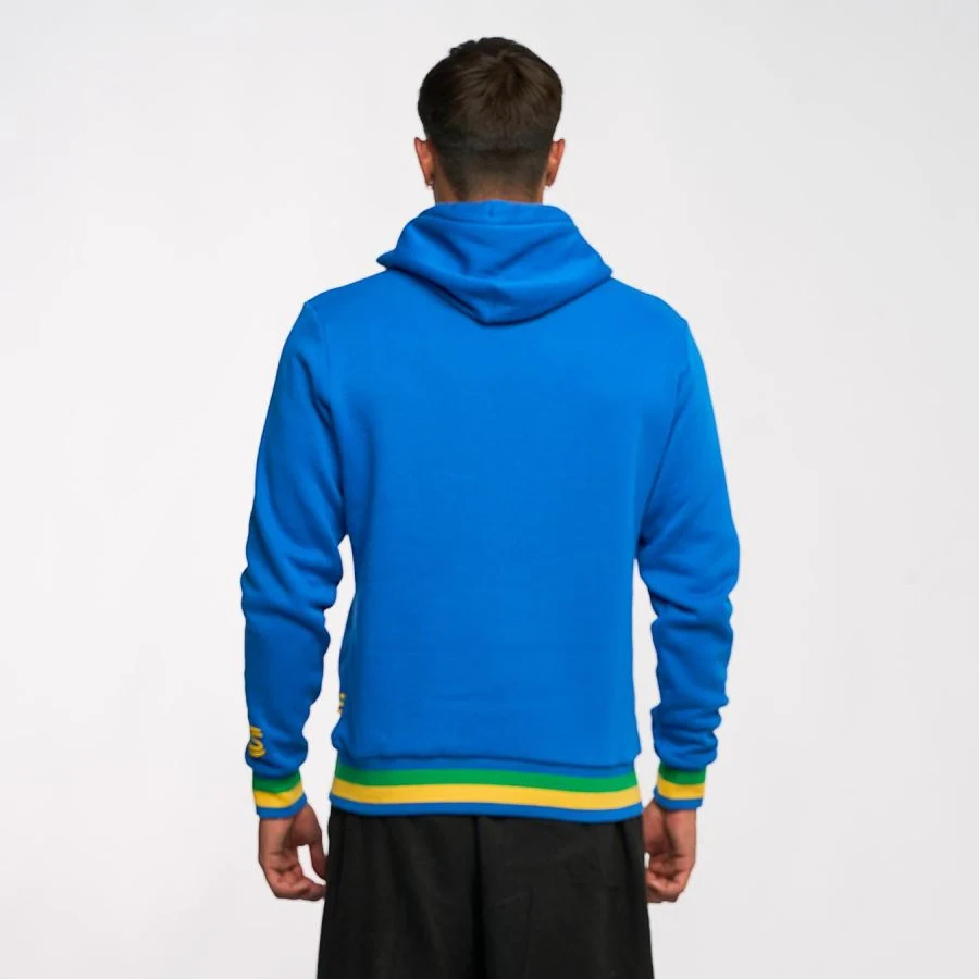 ASLE03005-BLU AYRTON SENNA COLLEGIATE HOODIE MENS BLUE 2025 - Imagen 5