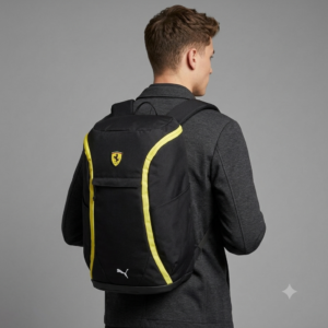 SF FERRARI BACKPACK BLACK 2025