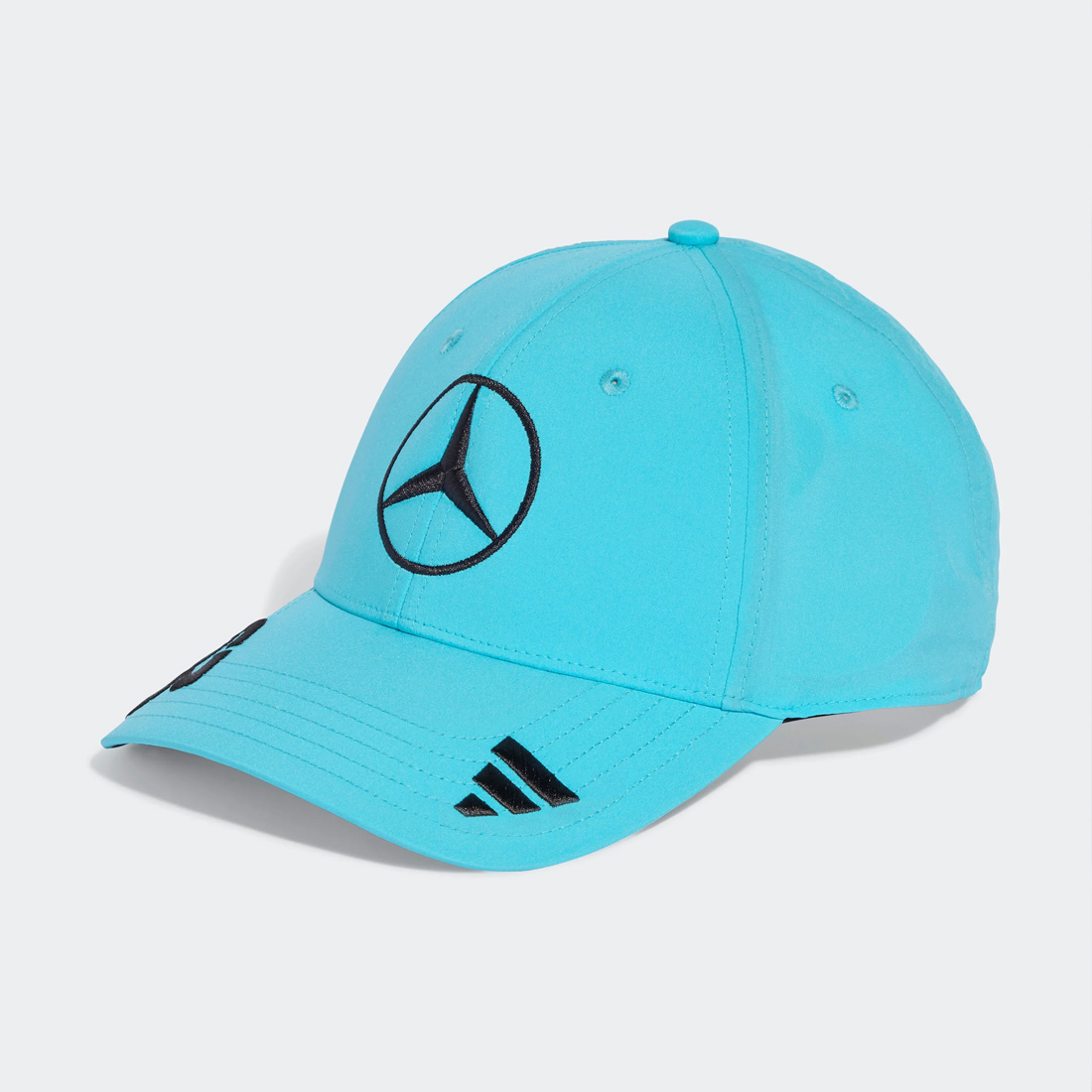 MERCEDES ADIDAS RUSELL #63 CAP BLUE - Imagen 2