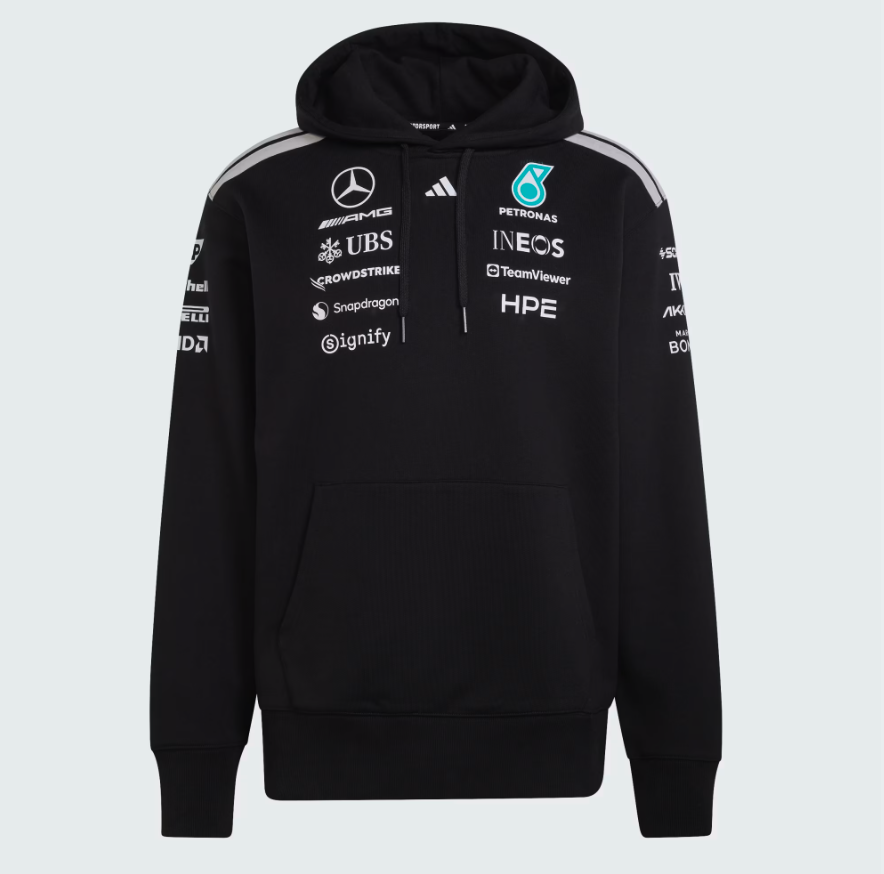 MAPF1 ADIDAS TEAM DRIVER HOODIE MENS BLACK