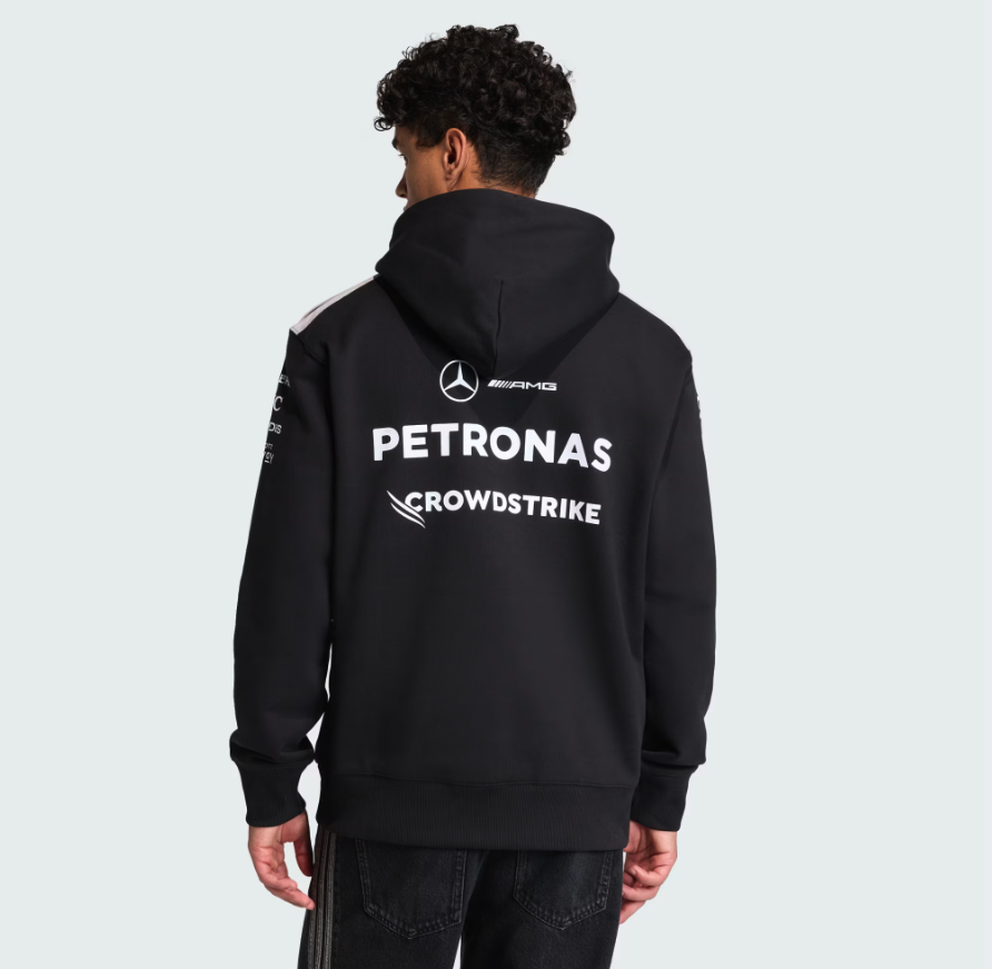 MAPF1 ADIDAS TEAM DRIVER HOODIE MENS BLACK - Imagen 3