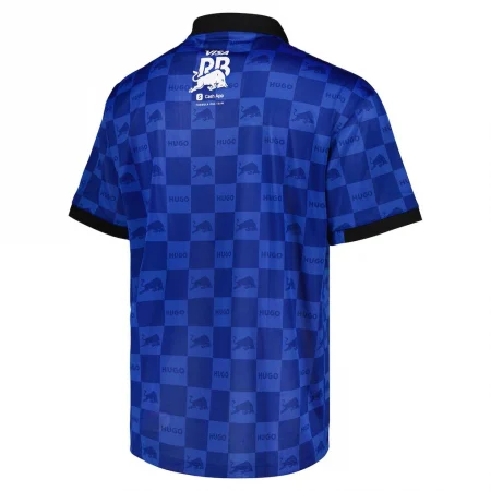 Visa Cash App RB F1 Men's Polo Shirt - Blue - Imagen 4