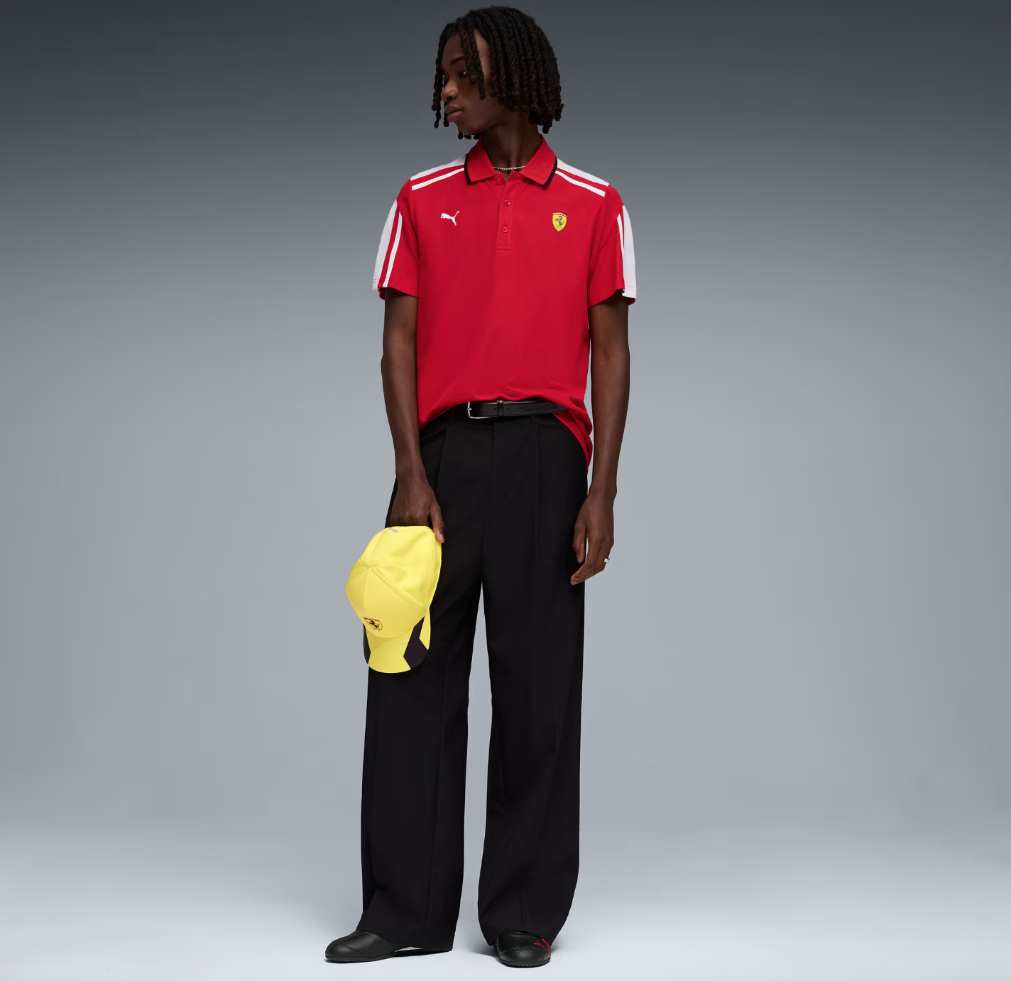 Scuderia Ferrari MT7 Polo Hombre Rojo - Imagen 2