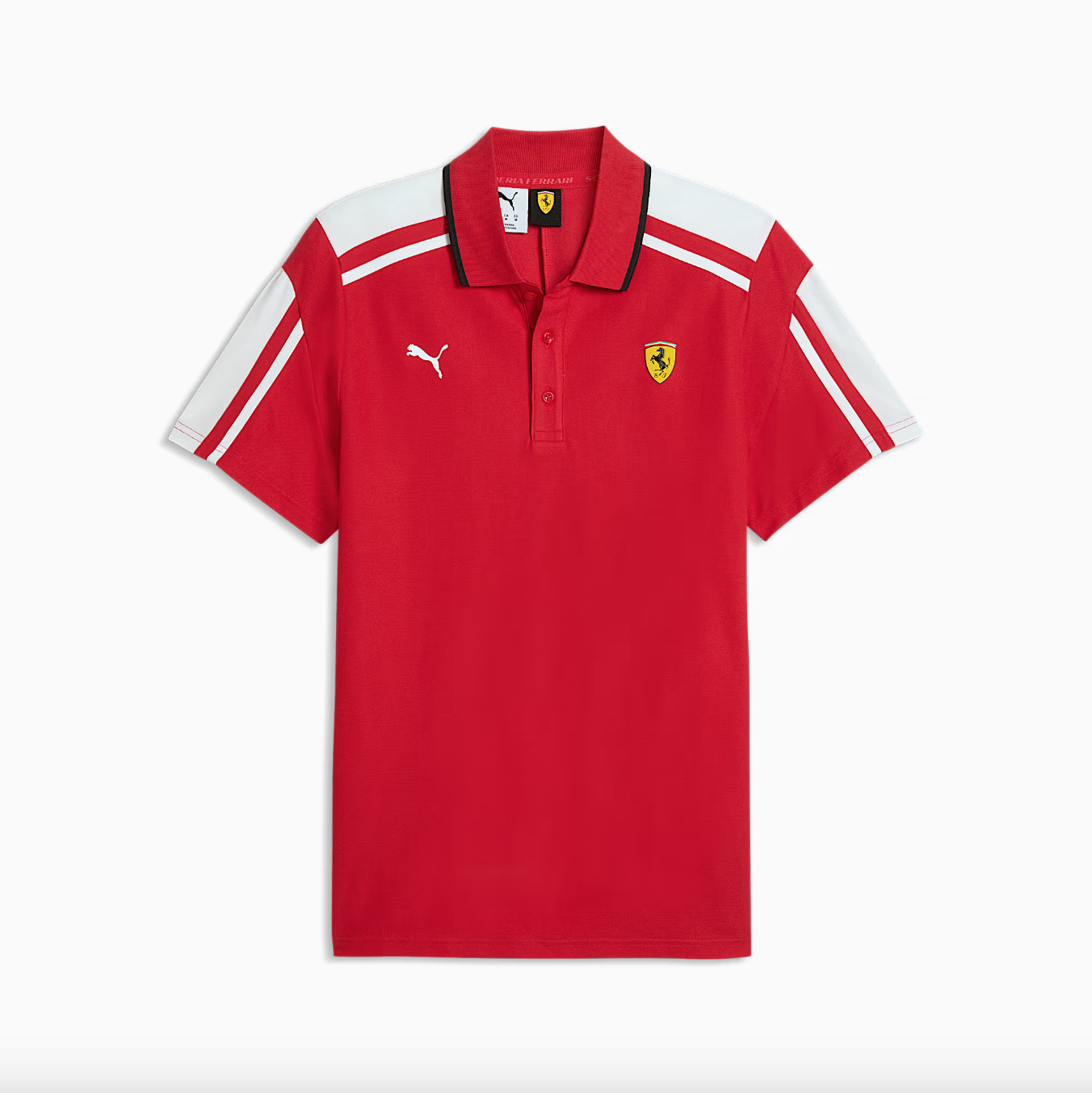 Scuderia Ferrari MT7 Polo Hombre Rojo - Imagen 5