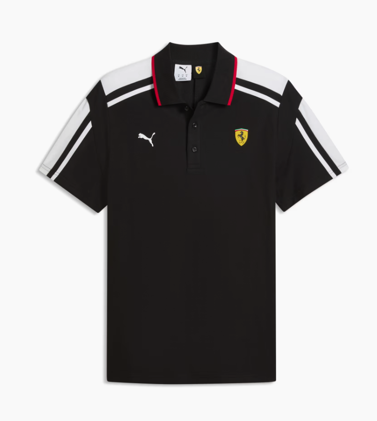 Scuderia Ferrari MT7 Men's Polo - Imagen 4