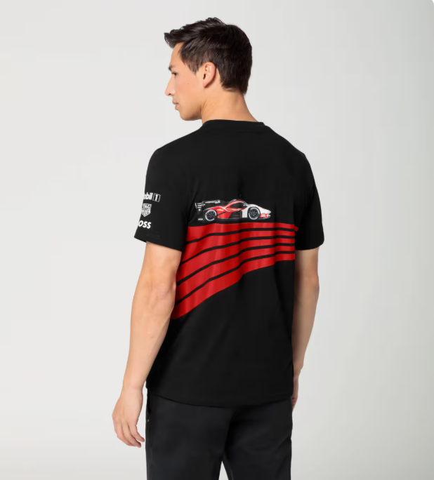 PORSCHE PENSKE FW TEE BLACK - Imagen 4