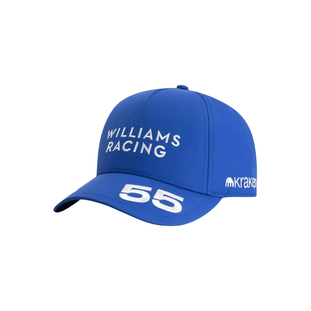 Williams Racing Hat Carlos Sainz 2025 n°55 Blue